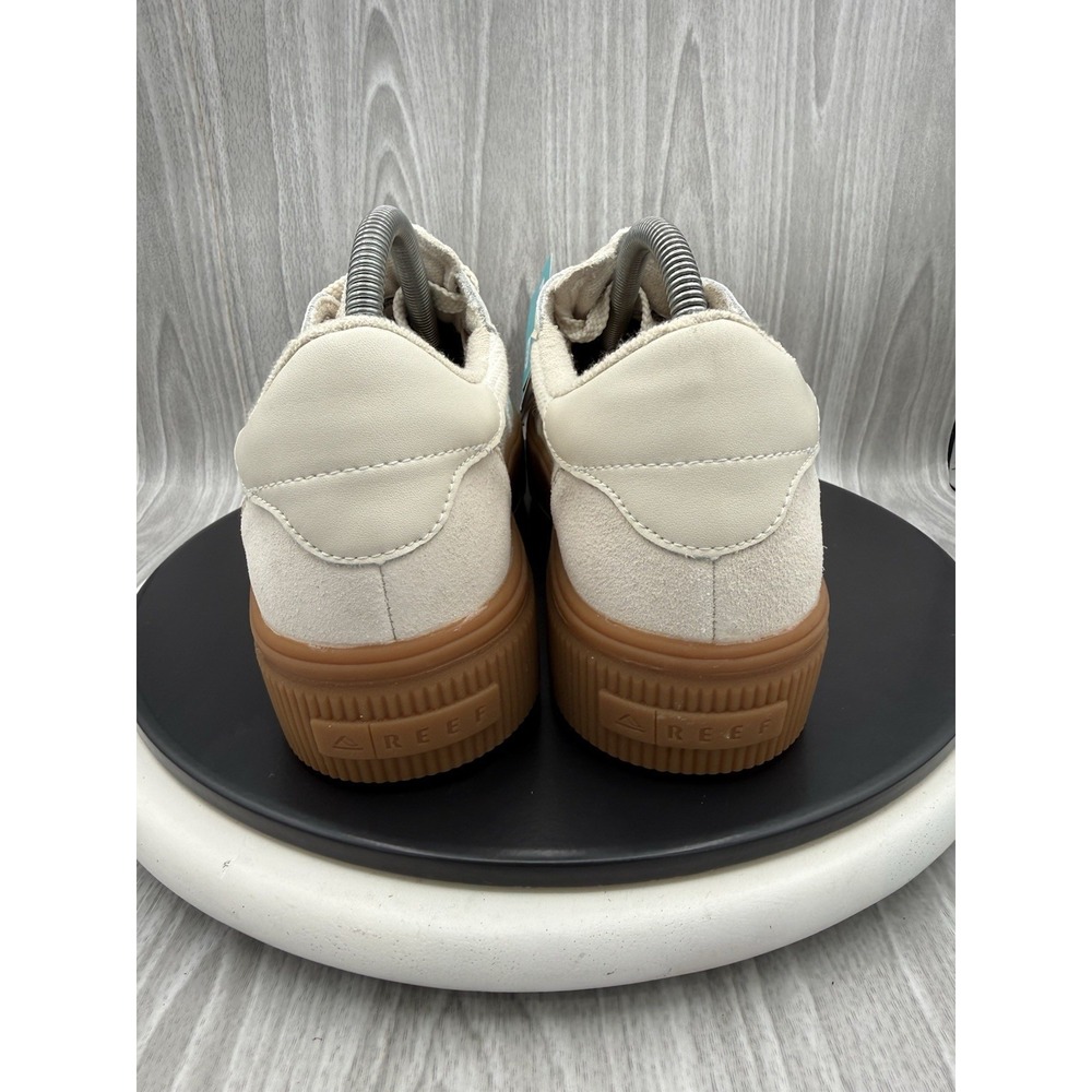 Reef Lay Day Lift Womens Size 9 Vintage White Gum Casual Sneakers Shoes NEW - Picture 5 of 10